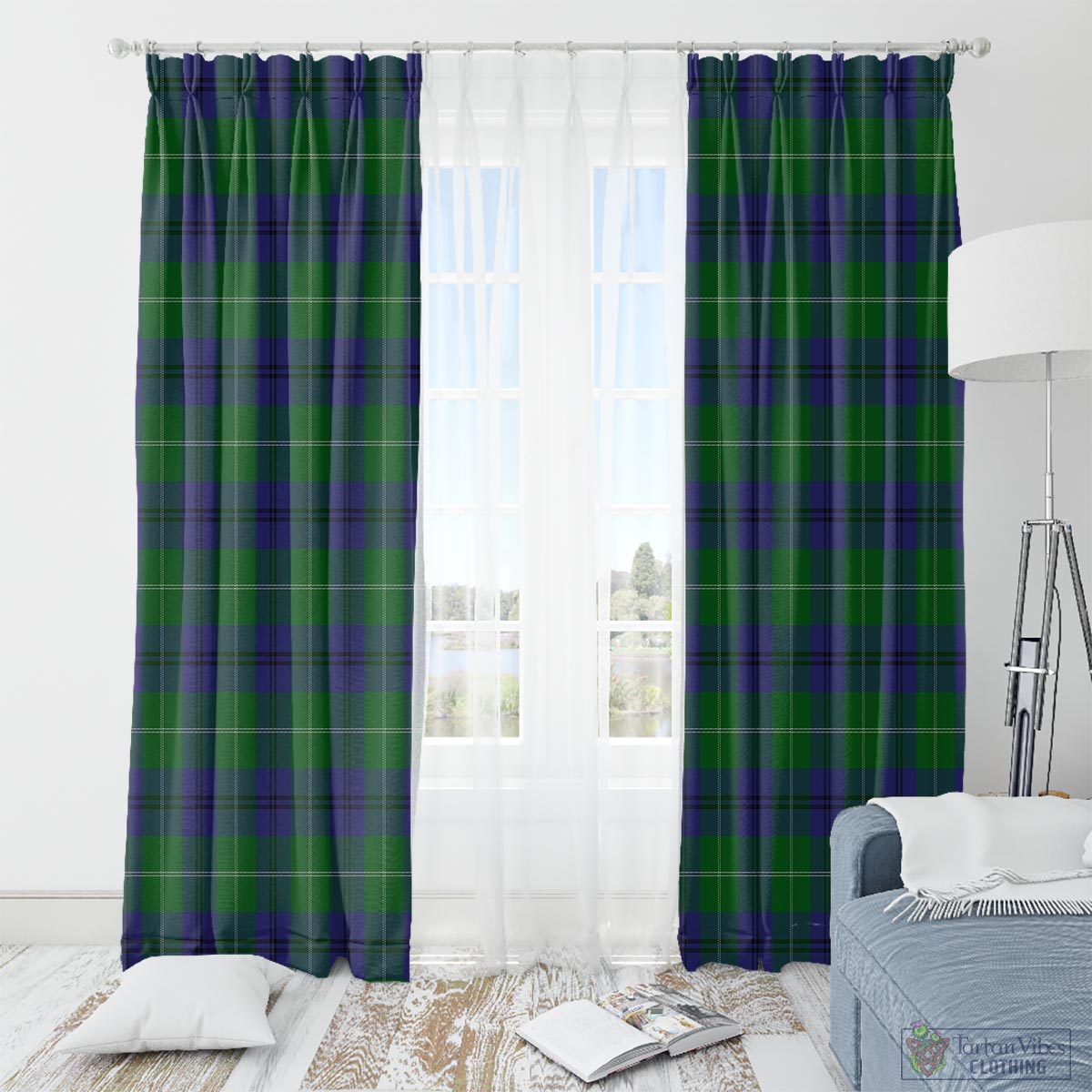 Oliphant Tartan Window Curtain