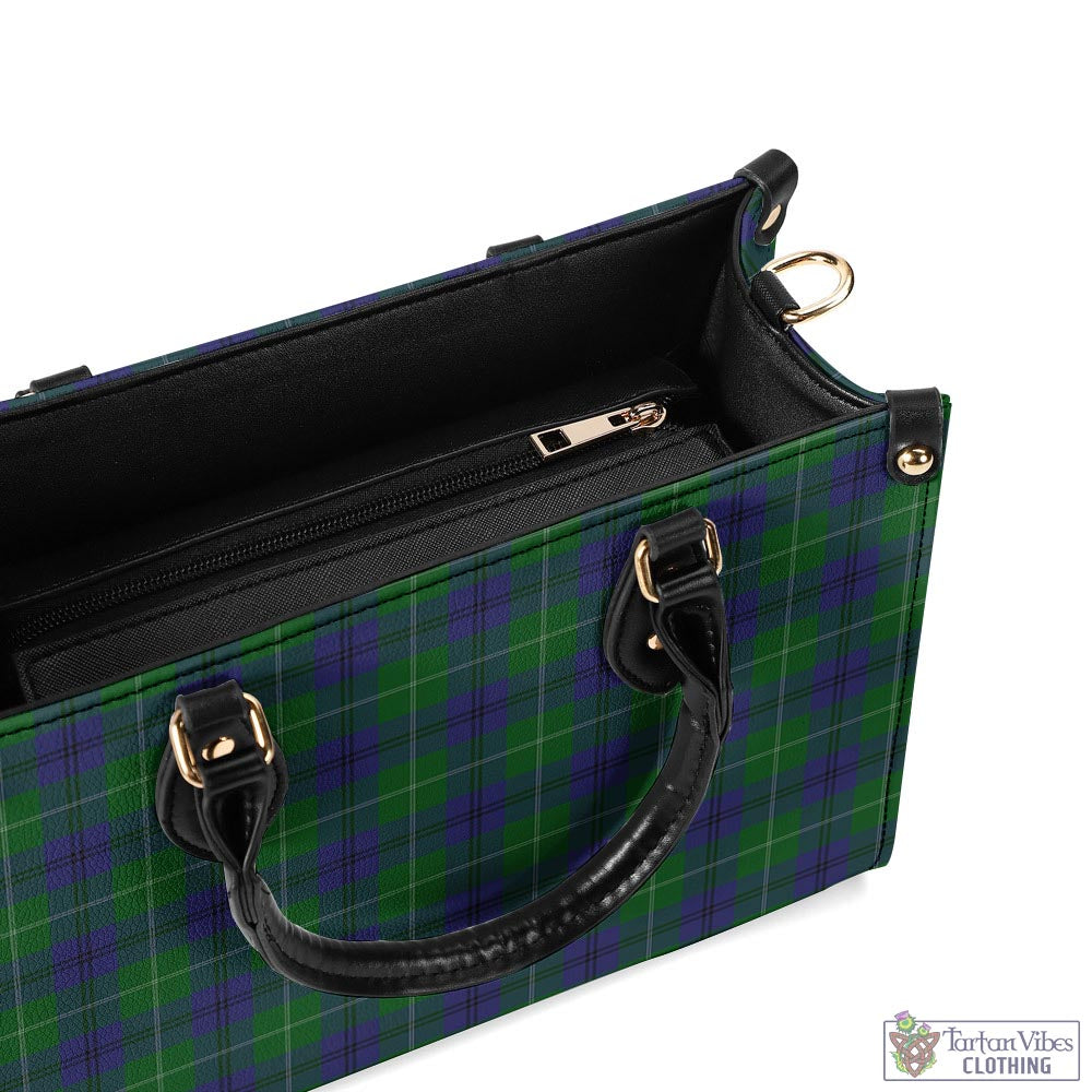 Oliphant Tartan Luxury Leather Handbags - Tartan Vibes Clothing