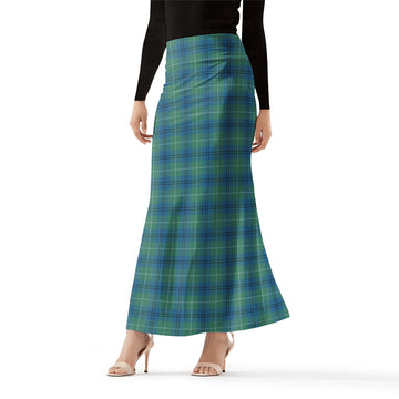 Oliphant Ancient Tartan Womens Full Length Skirt