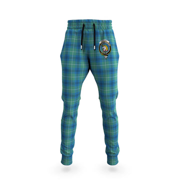 Oliphant Ancient Tartan Joggers Pants with Family Crest