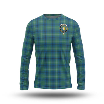 Oliphant Ancient Tartan Long Sleeve T-Shirt with Family Crest