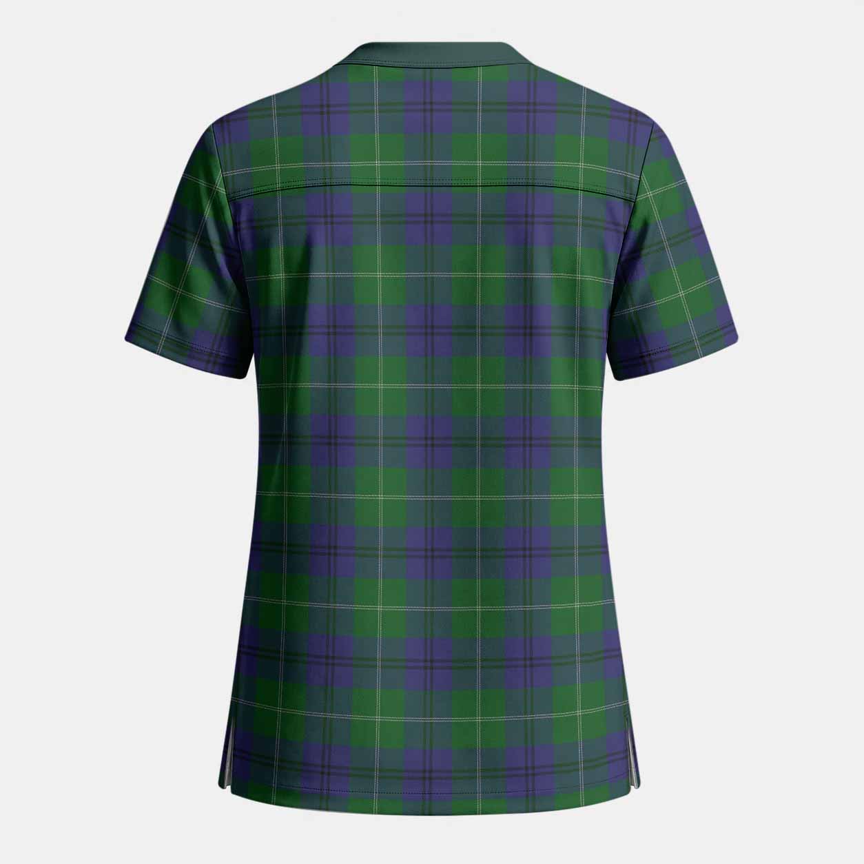 Oliphant Crest Tartan Scrub Top - Tartan Vibes Clothing