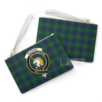 Tartan Vibes Clothing Oliphant Family Crest Tartan Clutch Bag