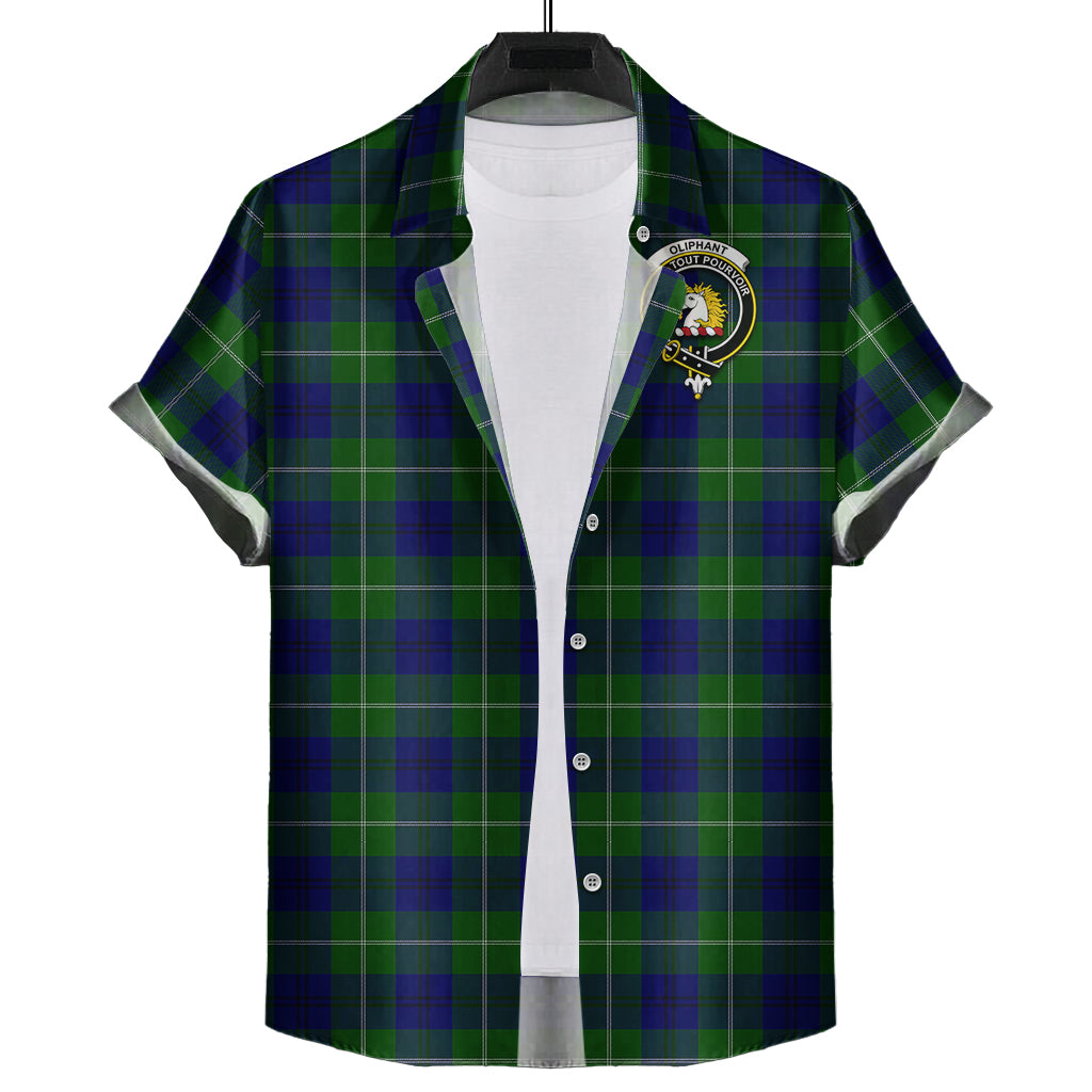 oliphant-modern-tartan-short-sleeve-button-down-shirt-with-family-crest