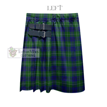 Oliphant Modern Tartan Men's Pleated Skirt - Fashion Casual Retro Scottish Kilt Style