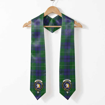 Oliphant Tartan Crest Graduation Stole One Size - 72" x 5" - Tartan Vibes Clothing