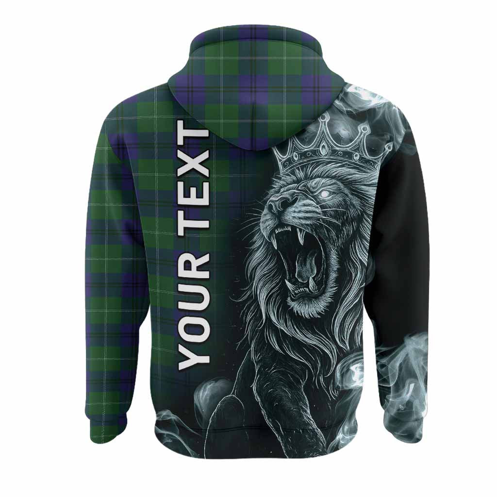 Oliphant Tartan Hoodie Roaring Lion Heritage