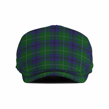 Oliphant Tartan Jeff Cap, Tartan Flat Cap