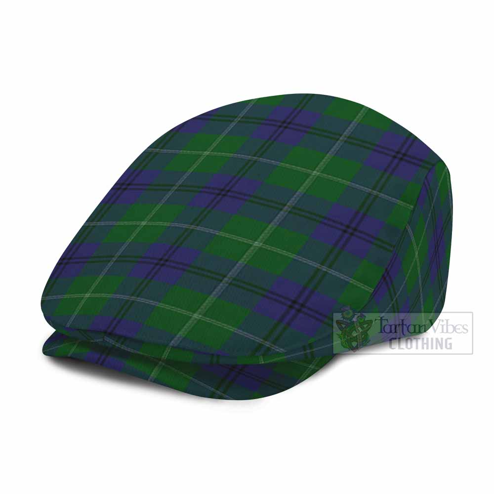 Oliphant Tartan Jeff Cap, Tartan Flat Cap