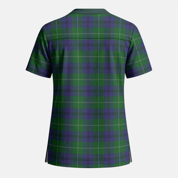 Oliphant Tartan Scrub Top - Tartan Vibes Clothing
