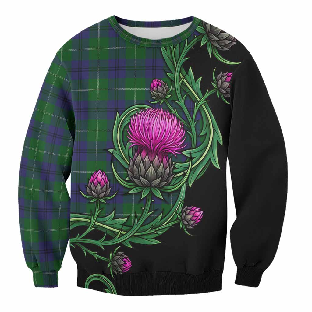 Oliphant Tartan Sweatshirt Resilient Scottish Thistle Unisex - Tartan Vibes Clothing