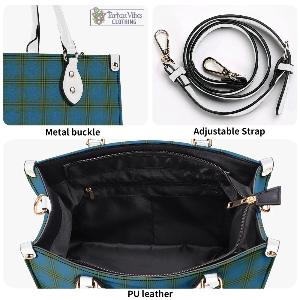 Tartan Vibes Clothing Oliver Tartan Luxury Leather Handbags