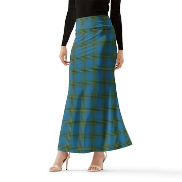 Oliver Tartan Womens Full Length Skirt