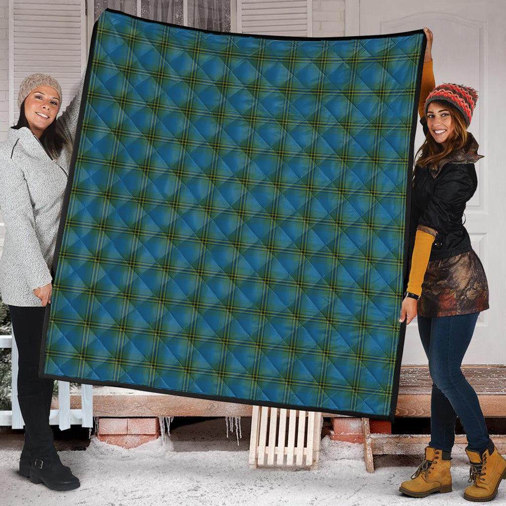 Oliver Tartan Quilt Super King Quilt 91" x 110" - Tartan Vibes Clothing
