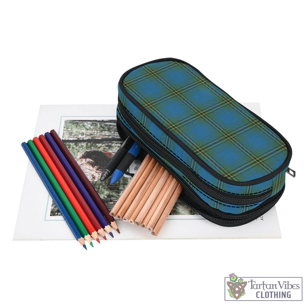 Oliver Tartan Pen and Pencil Case One Size 4.13*8.74 inch - Tartan Vibes Clothing