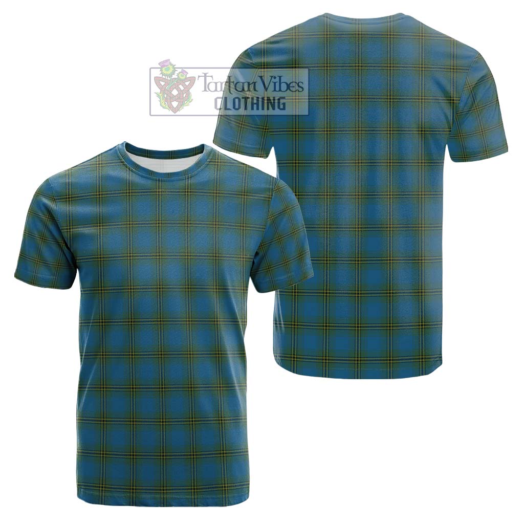 Oliver Tartan Cotton T-Shirt - Tartan Vibes Clothing