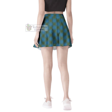 Oliver Tartan Women's Plated Mini Skirt Cross Style - Tartan Vibes Clothing