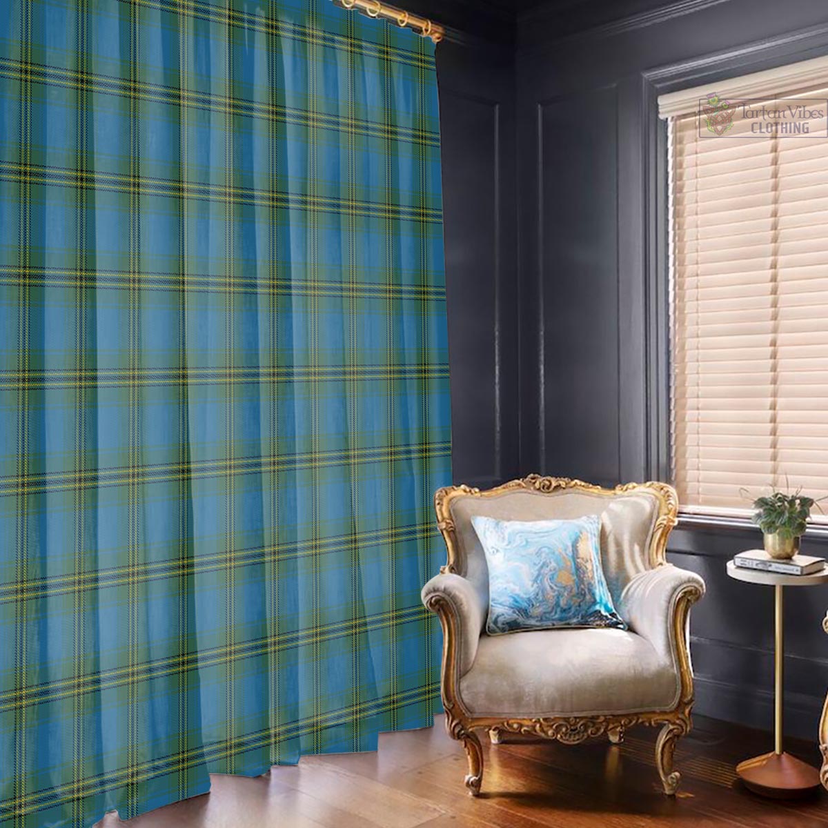 Oliver Tartan Window Curtain