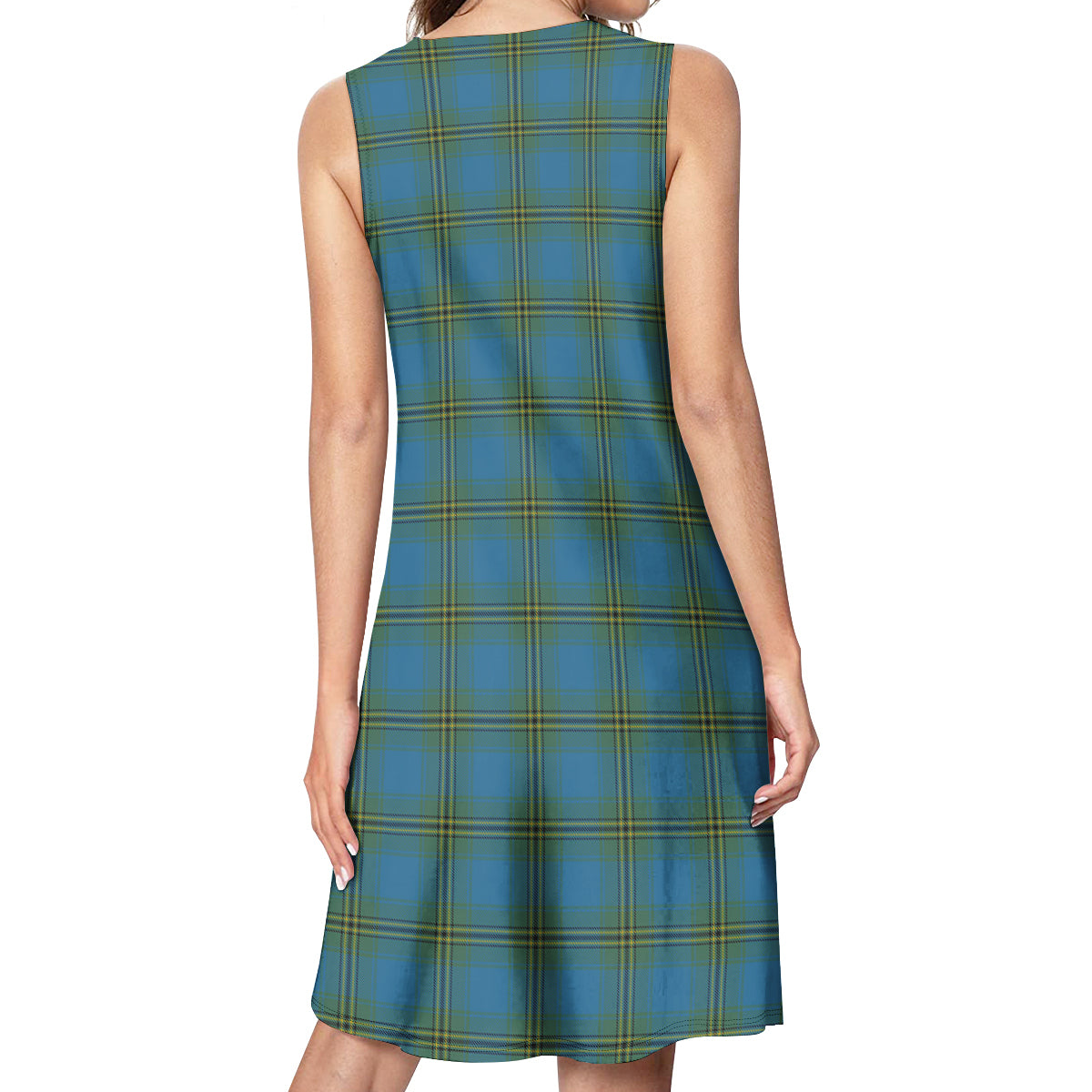 Oliver Tartan Womens Casual Dresses - Tartan Vibes Clothing