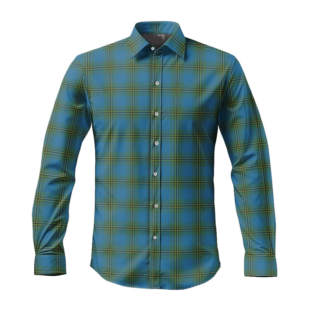 Oliver Tartan Long Sleeve Button Up Shirt Men's Shirt - Tartan Vibes Clothing