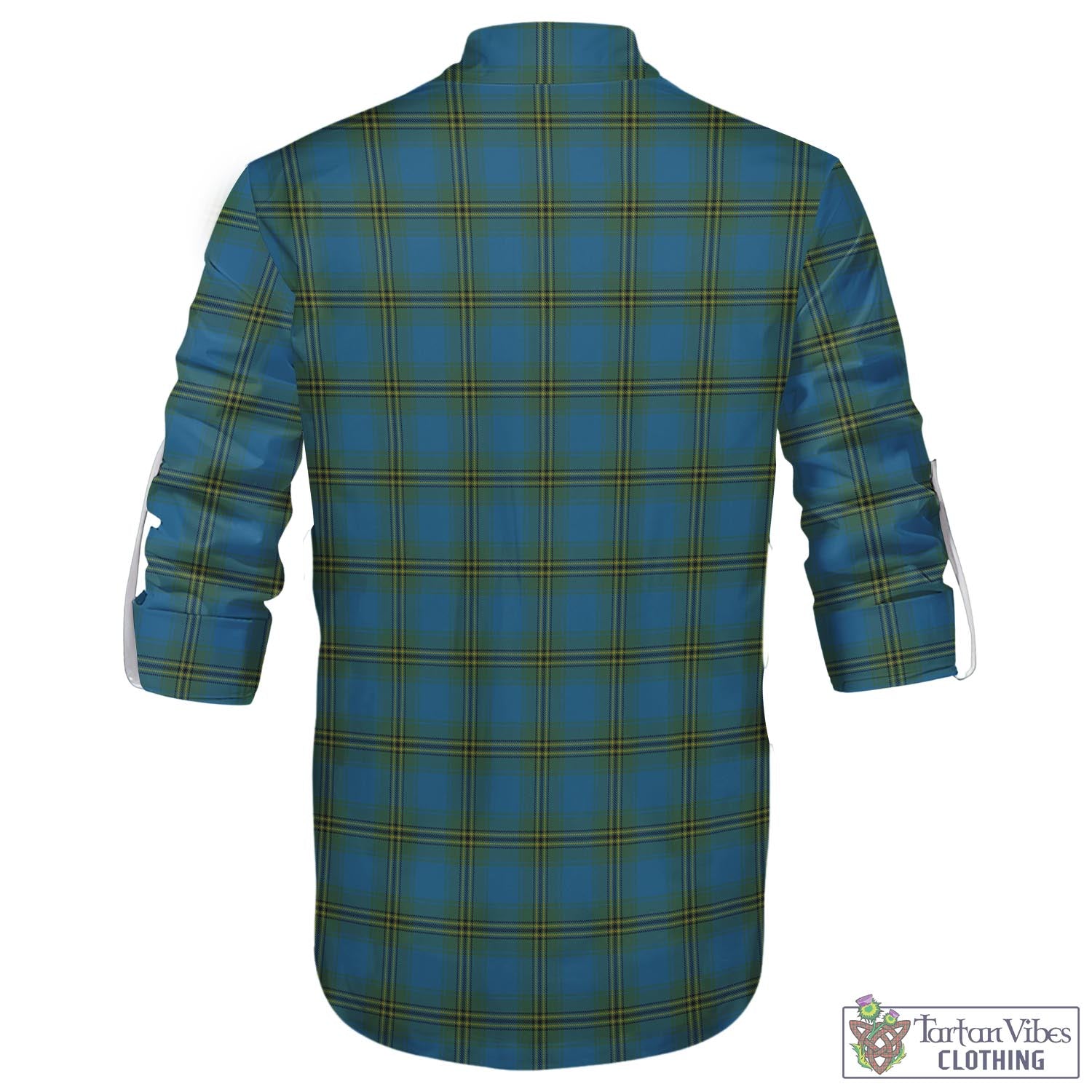 Oliver Tartan Men's Scottish Traditional Jacobite Ghillie Kilt Shirt - Tartan Vibes Clothing