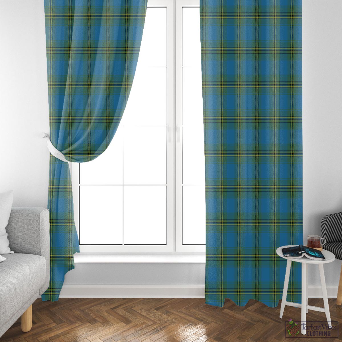 Oliver Tartan Window Curtain