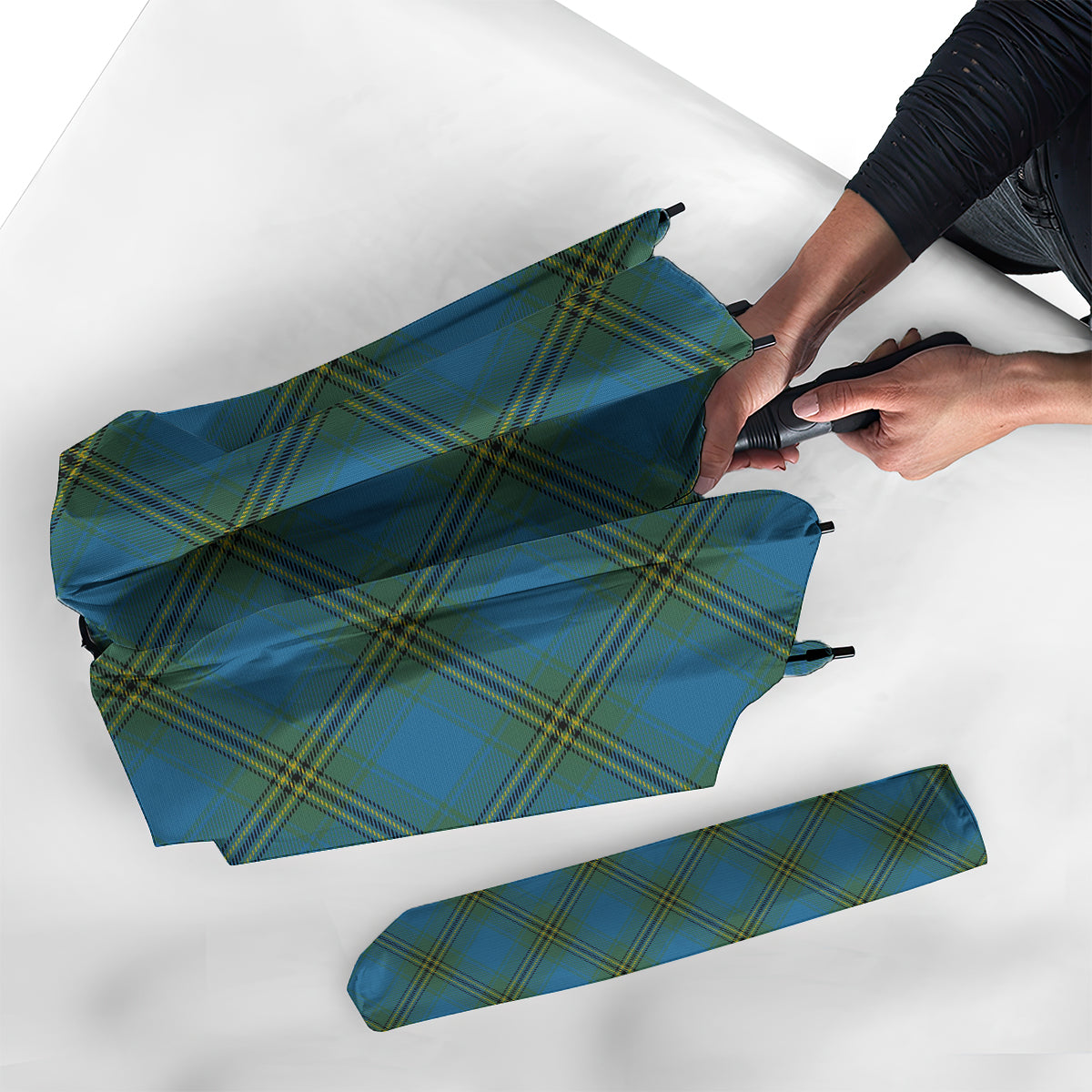 Oliver Tartan Umbrella - Tartan Vibes Clothing