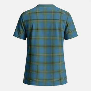 Oliver Tartan Scrub Top - Tartan Vibes Clothing