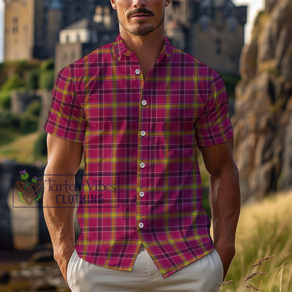 O'Meehan Tartan Cotton Hawaiian Shirt Kid - Tartan Vibes Clothing