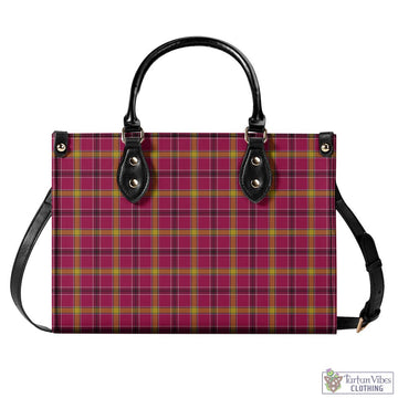 Tartan Vibes Clothing O'Meehan Tartan Luxury Leather Handbags