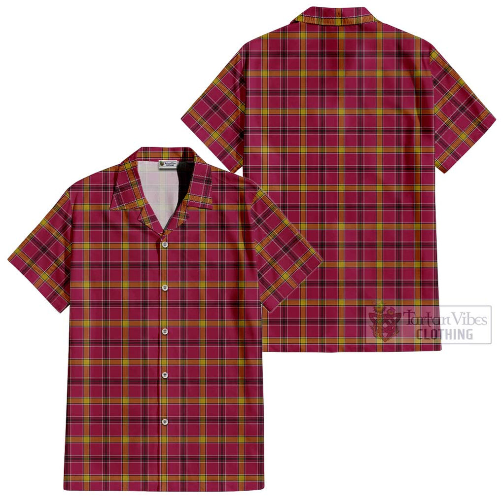 O'Meehan Tartan Cotton Hawaiian Shirt - Tartan Vibes Clothing