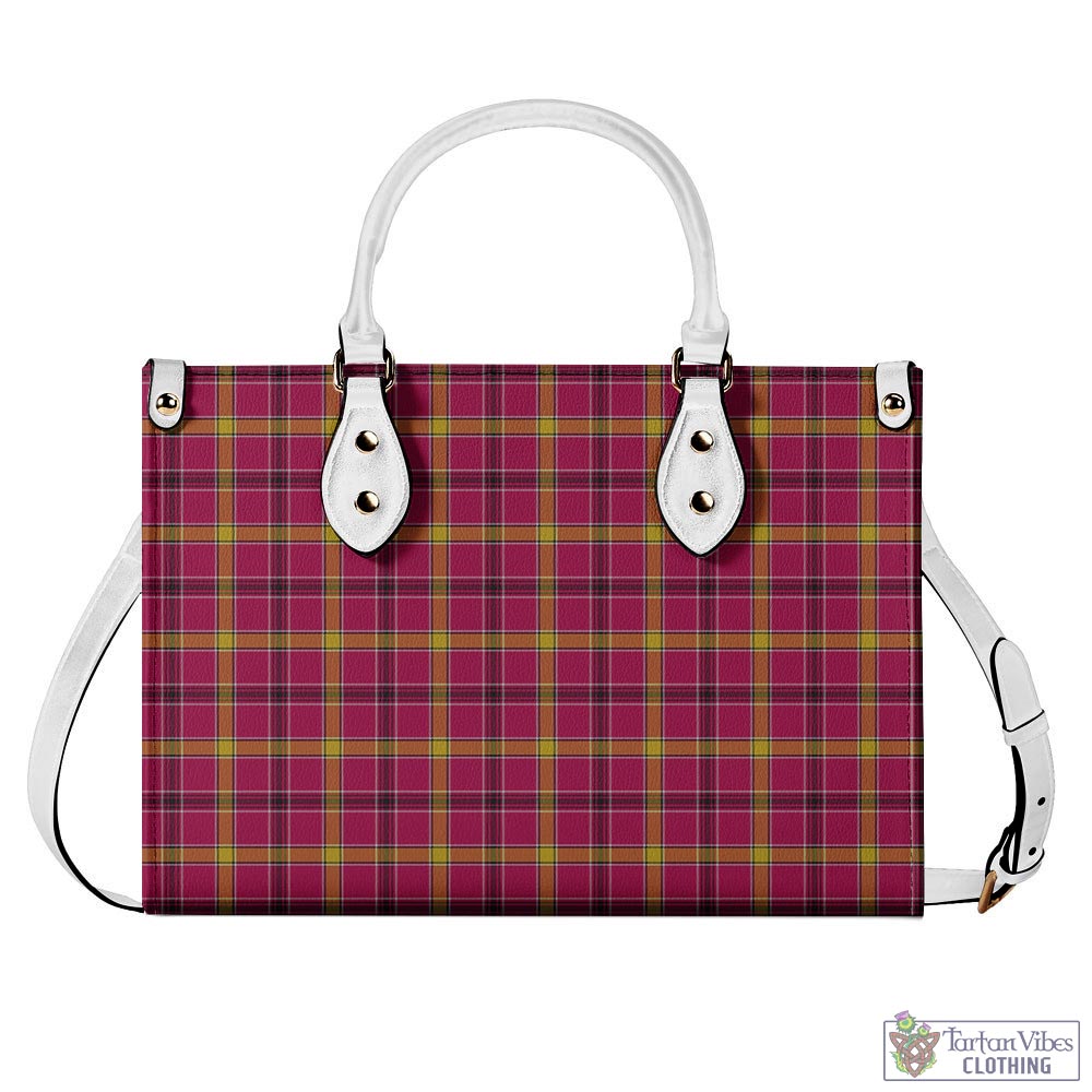 Tartan Vibes Clothing O'Meehan Tartan Luxury Leather Handbags