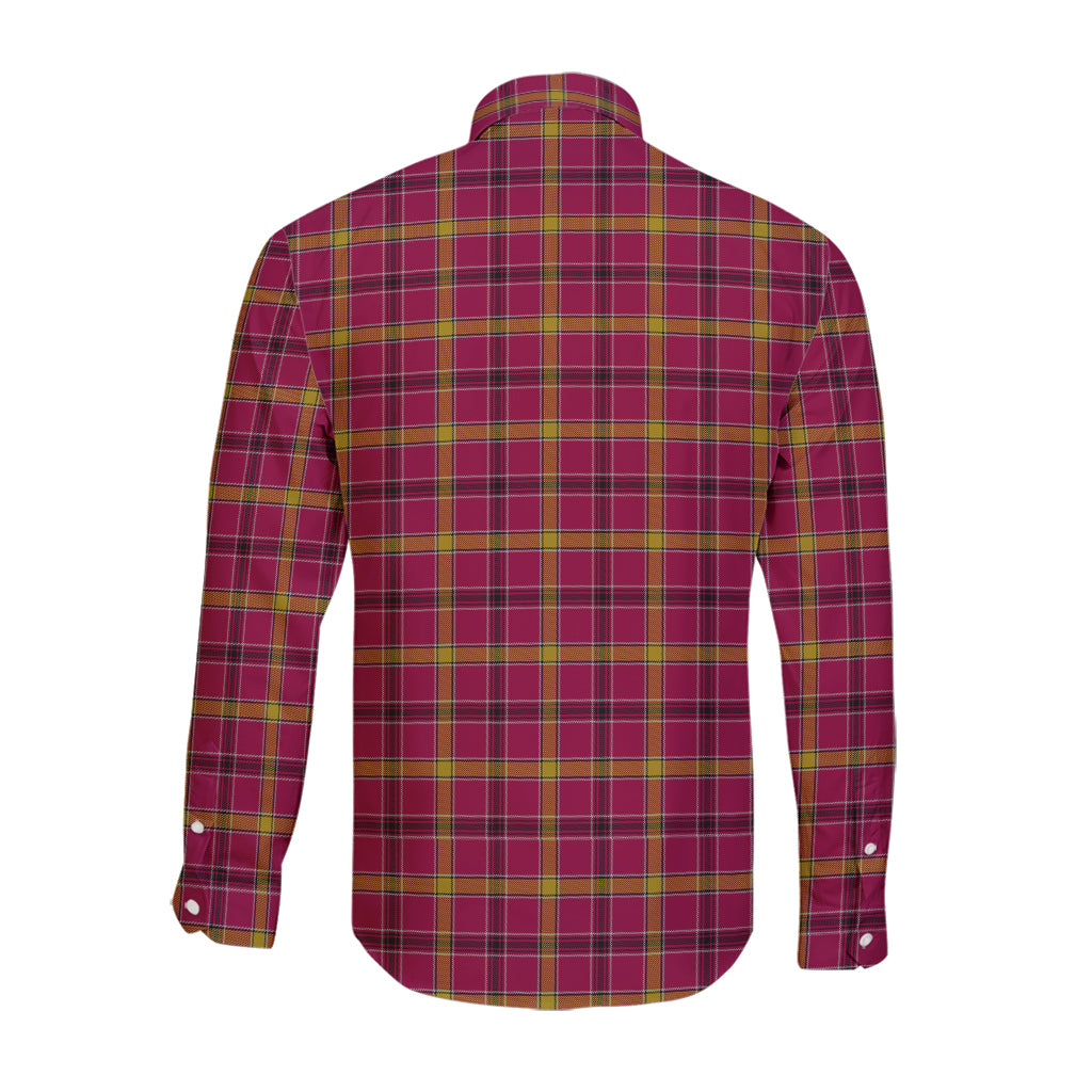omeehan-tartan-long-sleeve-button-up-shirt