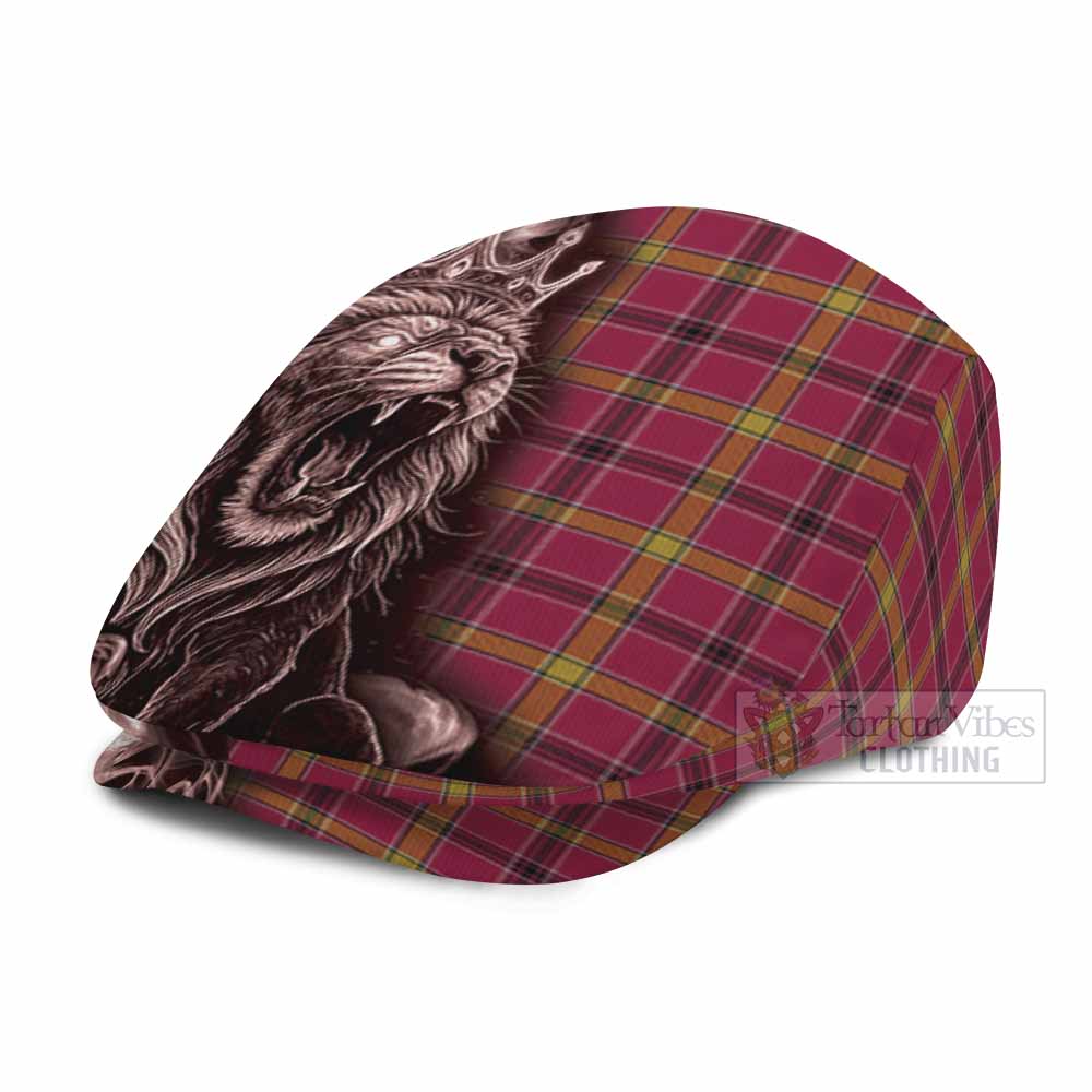 O'Meehan Tartan Flat Cap, Jeff Cap Roaring Lion Heritage