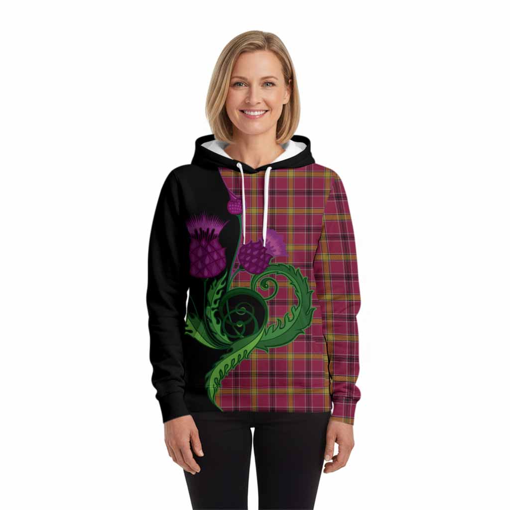 O'Meehan Tartan Hoodie Traditional Scottish Thistle