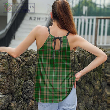 O'Neill Cliffford (Neill Cliffford) Ancient Tartan Loose Halter Neck Camisole - Tartan Vibes Clothing
