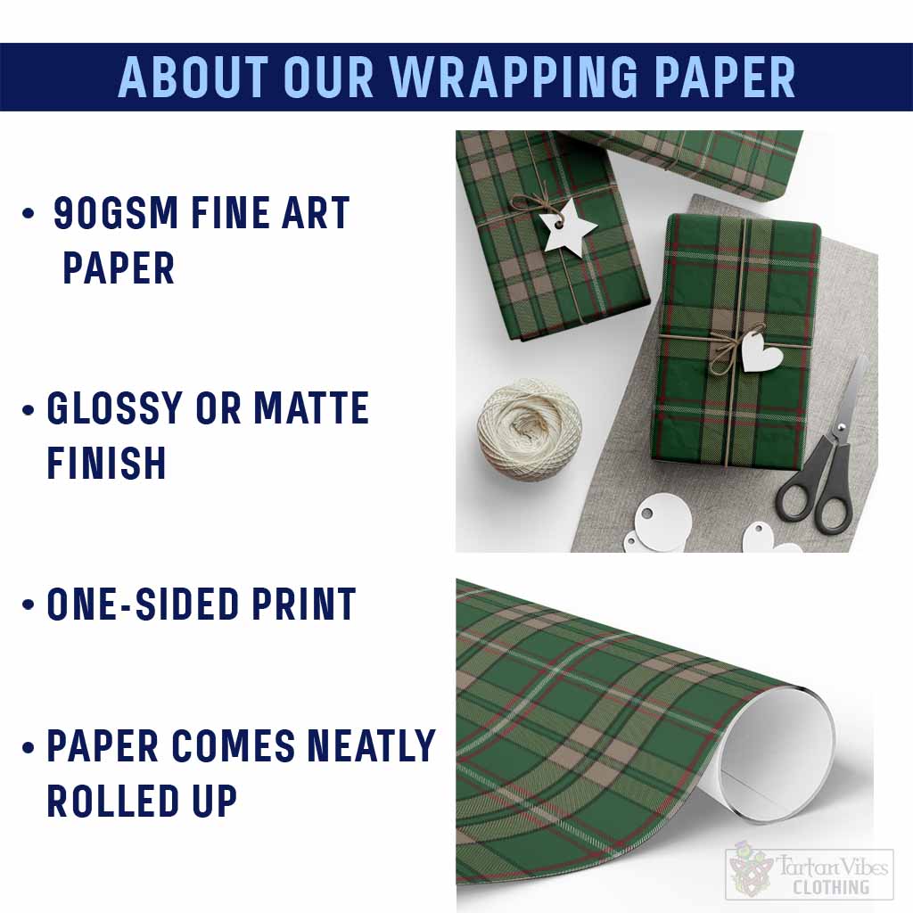 O'Neill (Neill) Classic Tartan Wrapping Paper, Classic Scottish Plaid Gift Wrap