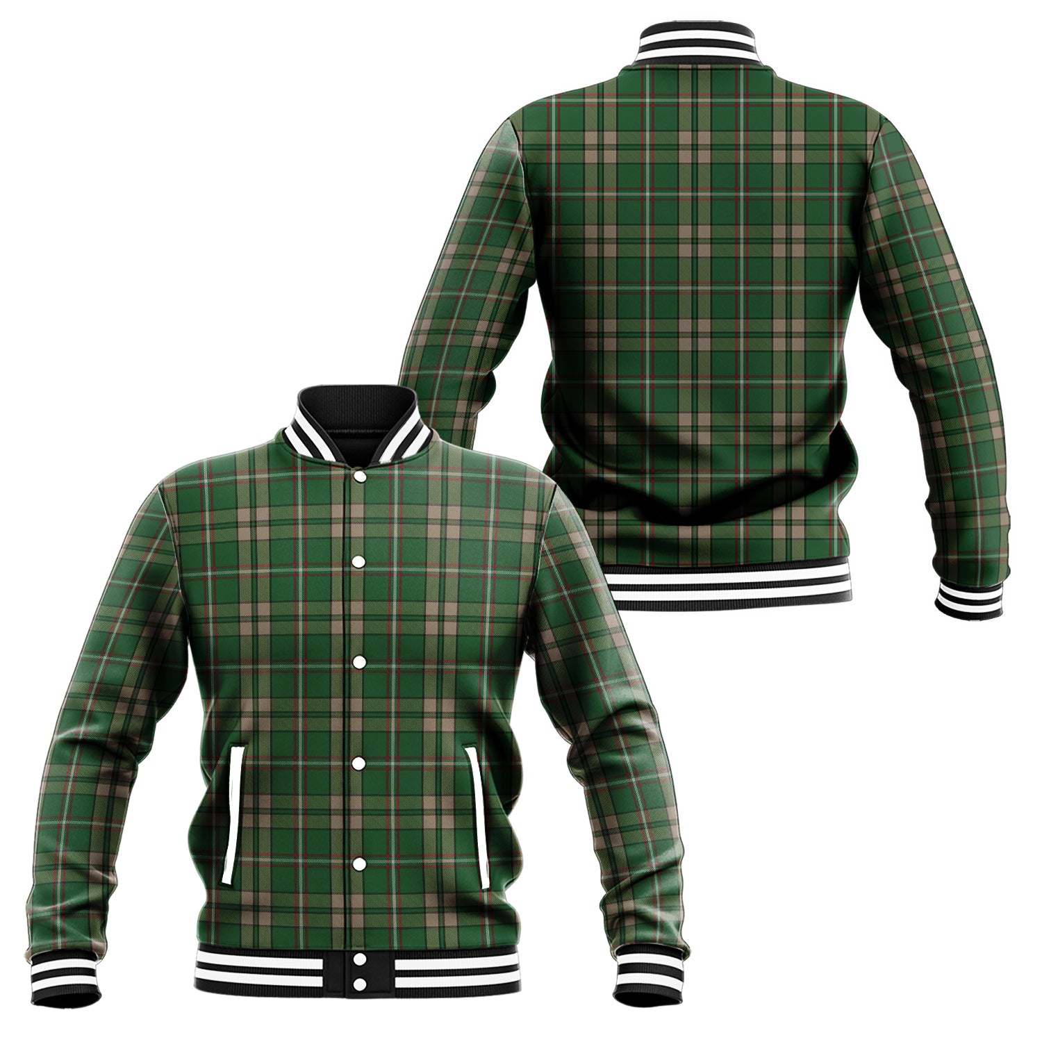 O'Neill (Neill) Tartan Baseball Jacket Unisex - Tartan Vibes Clothing