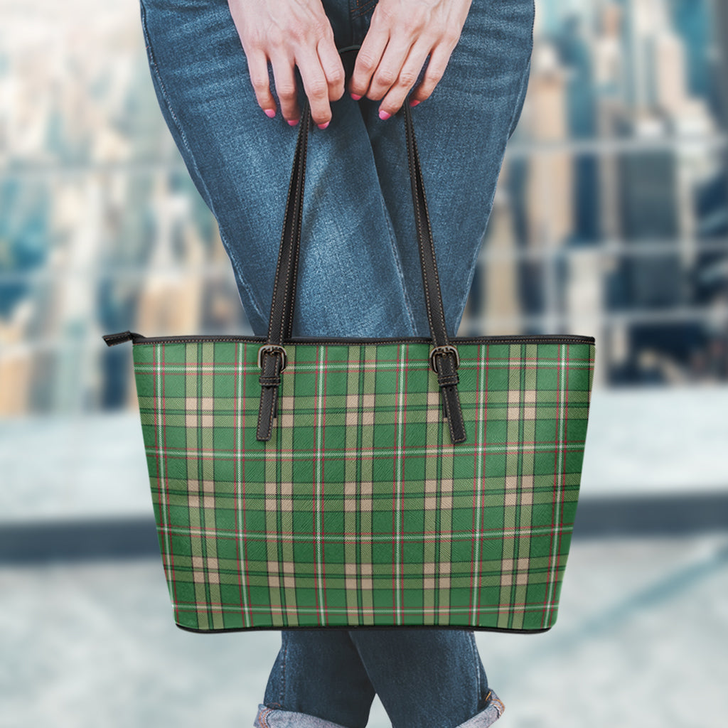 O'Neill (Neill) Tartan Leather Tote Bag - Tartan Vibes Clothing
