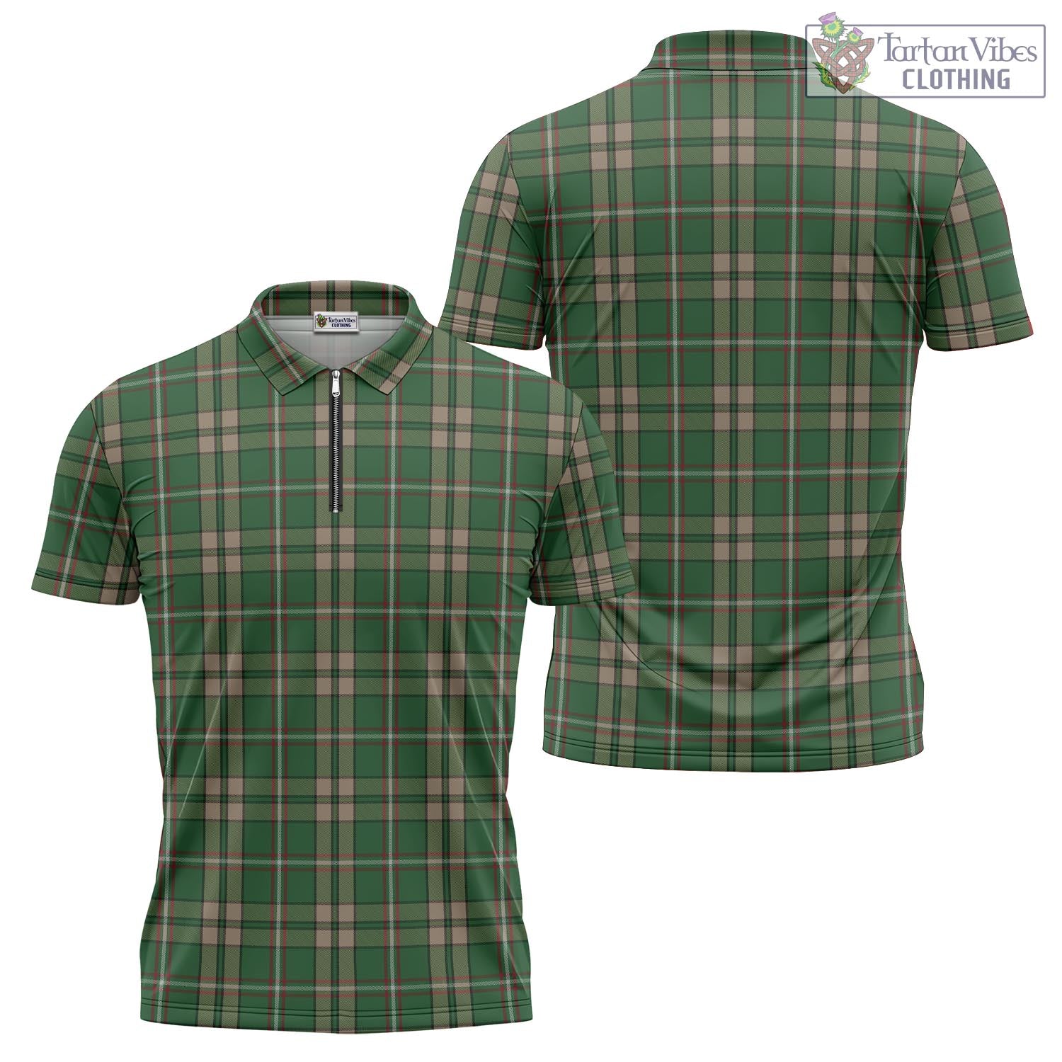 O'Neill (Neill) Tartan Zipper Polo Shirt Unisex - Tartan Vibes Clothing