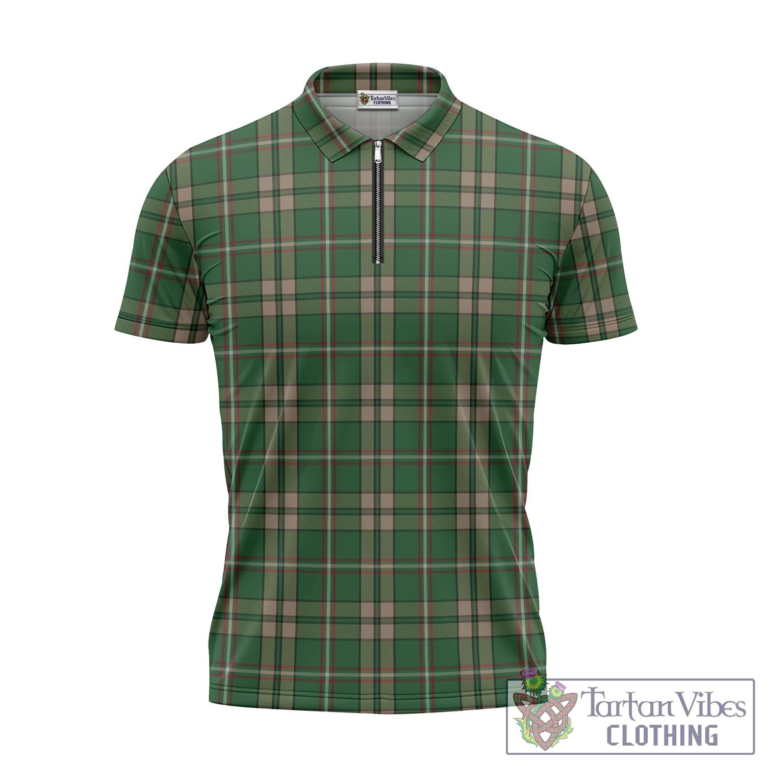 O'Neill (Neill) Tartan Zipper Polo Shirt - Tartan Vibes Clothing