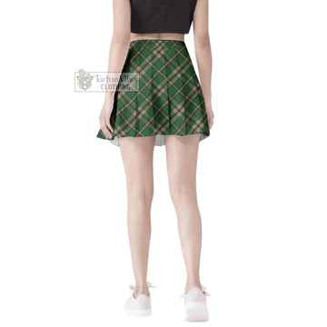 O'Neill (Neill) Tartan Women's Plated Mini Skirt Cross Style - Tartan Vibes Clothing