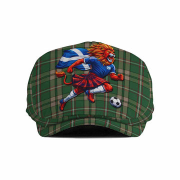O'Neill (Neill) Scotland Football Tartan Flat Cap, Jeff Cap Lion Mascot Go Scottish Flat Cap - Tartan Vibes Clothing