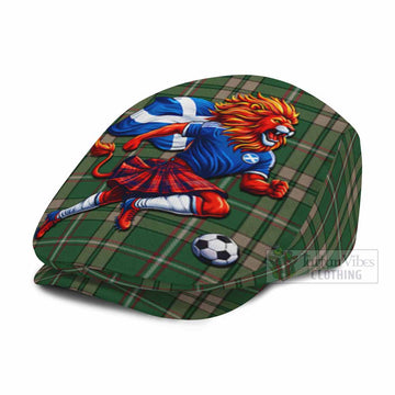 O'Neill (Neill) Scotland Football Tartan Flat Cap, Jeff Cap Lion Mascot Go Scottish - Tartan Vibes Clothing