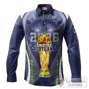 O'Neill (Neill) Scotland Football Tartan Long Sleeve Button Shirts Scotland On Tour Trophy Style