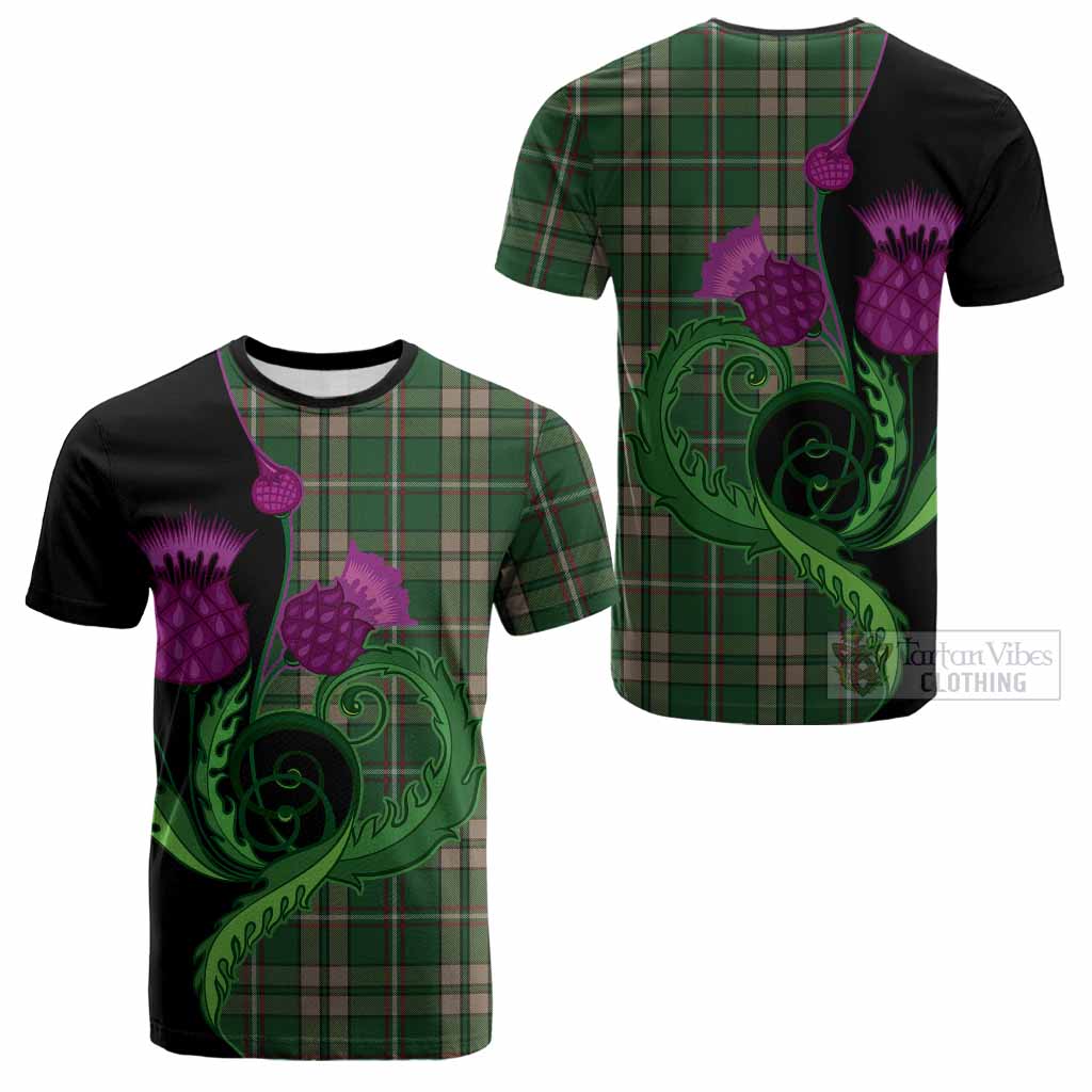 O'Neill (Neill) Tartan Cotton T-shirt Traditional Scottish Thistle