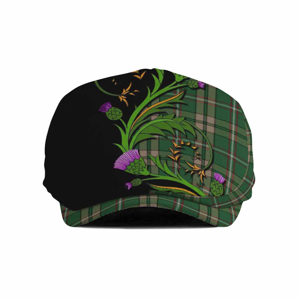 O'Neill (Neill) Tartan Flat Cap, Jeff Cap Scottish Thistle Pride Heritage Art