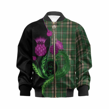 O'Neill (Neill) Tartan Kid Bomber Jacket Traditional Scottish Thistle
