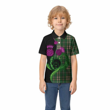O'Neill (Neill) Tartan Kid Polo Shirt Traditional Scottish Thistle