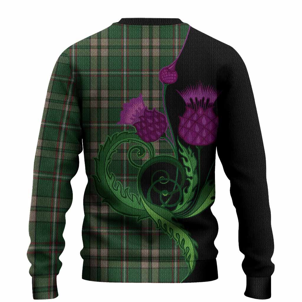 O'Neill (Neill) Tartan Knitted Sweater Traditional Scottish Thistle